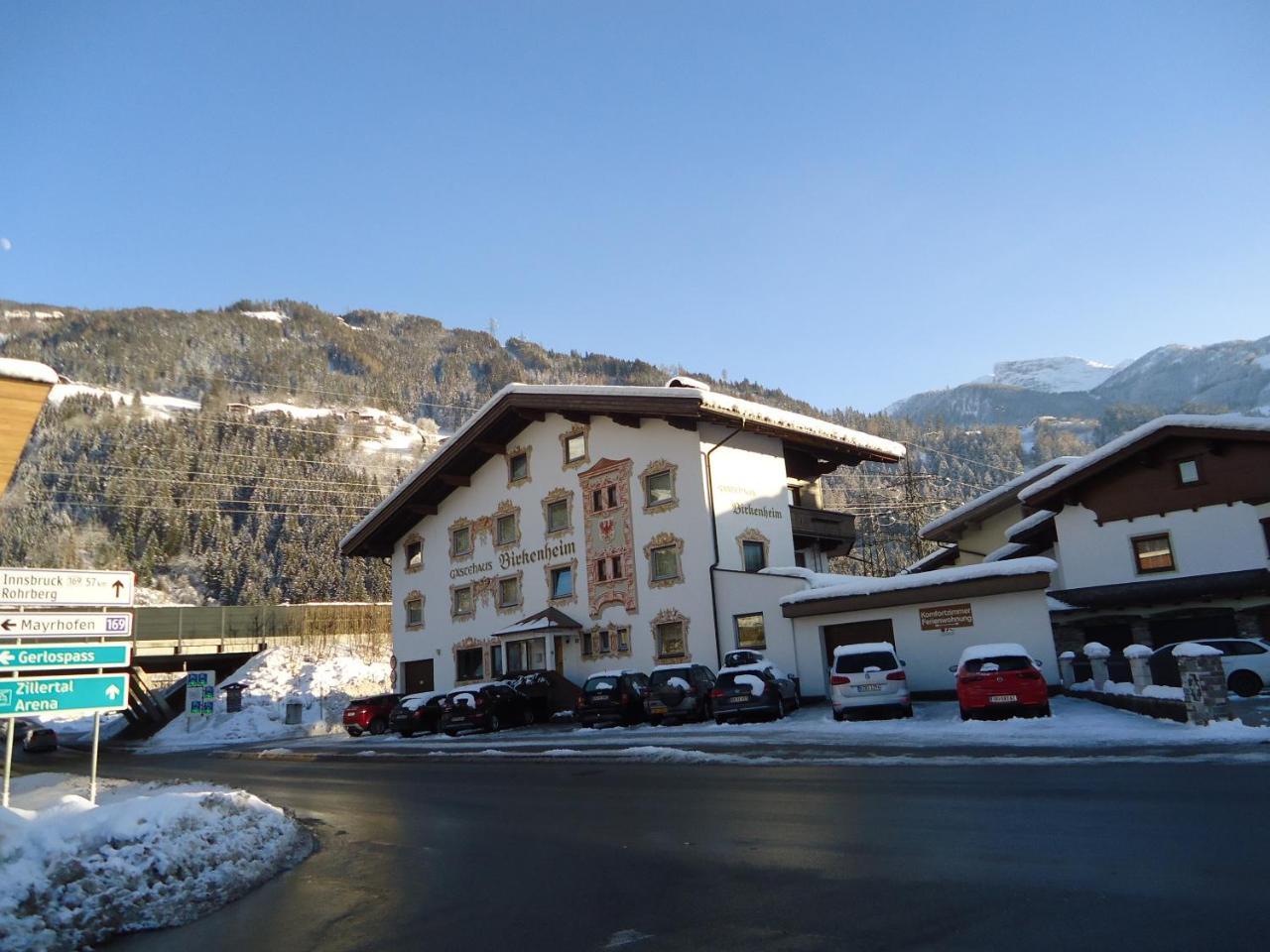 Gaestehaus Birkenheim Zell am Ziller Exteriör bild